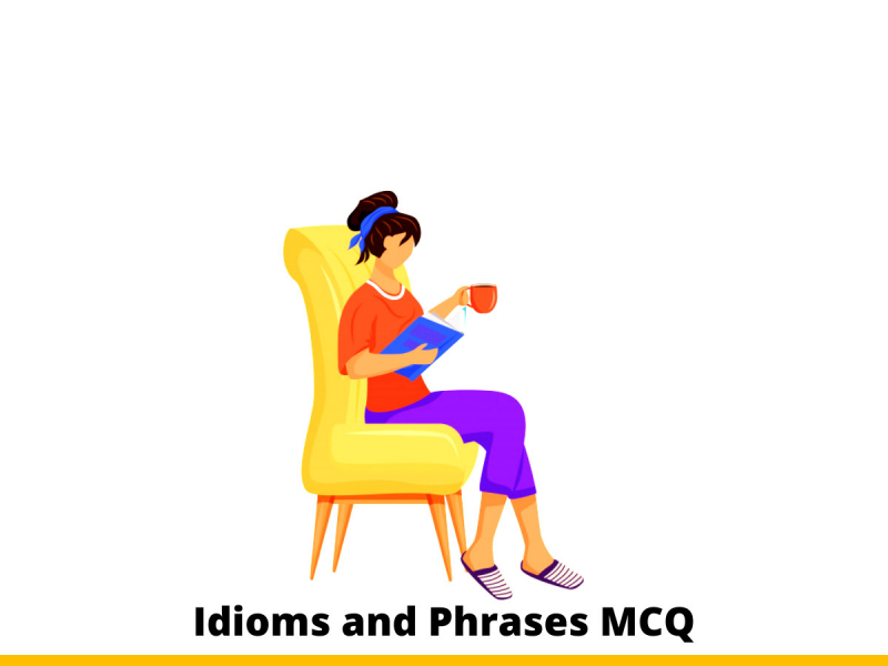 Idioms and Phrases MCQ