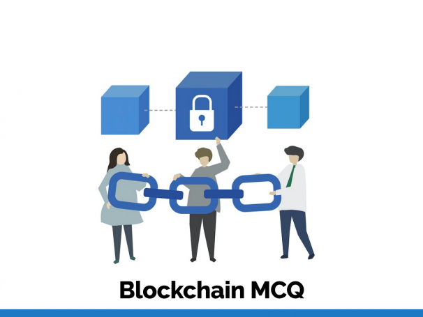 A blockchain is secured by mcq